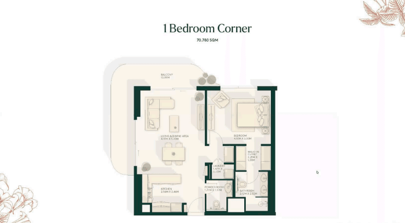 1 Bedroom Apartments