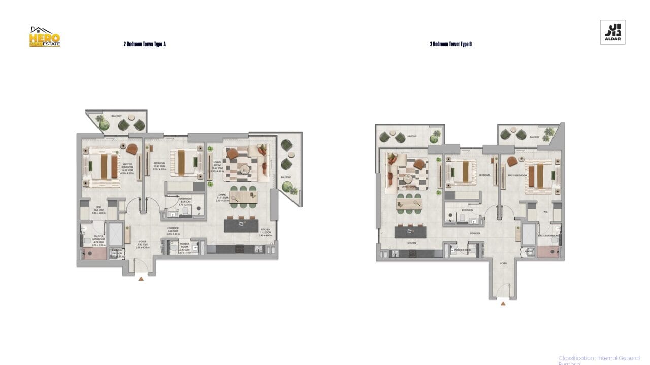 2 Bedroom Apartments 3