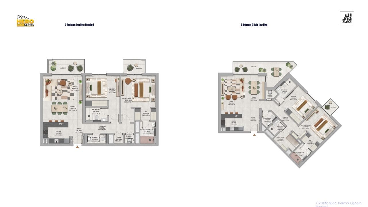 2 Bedroom Apartments c