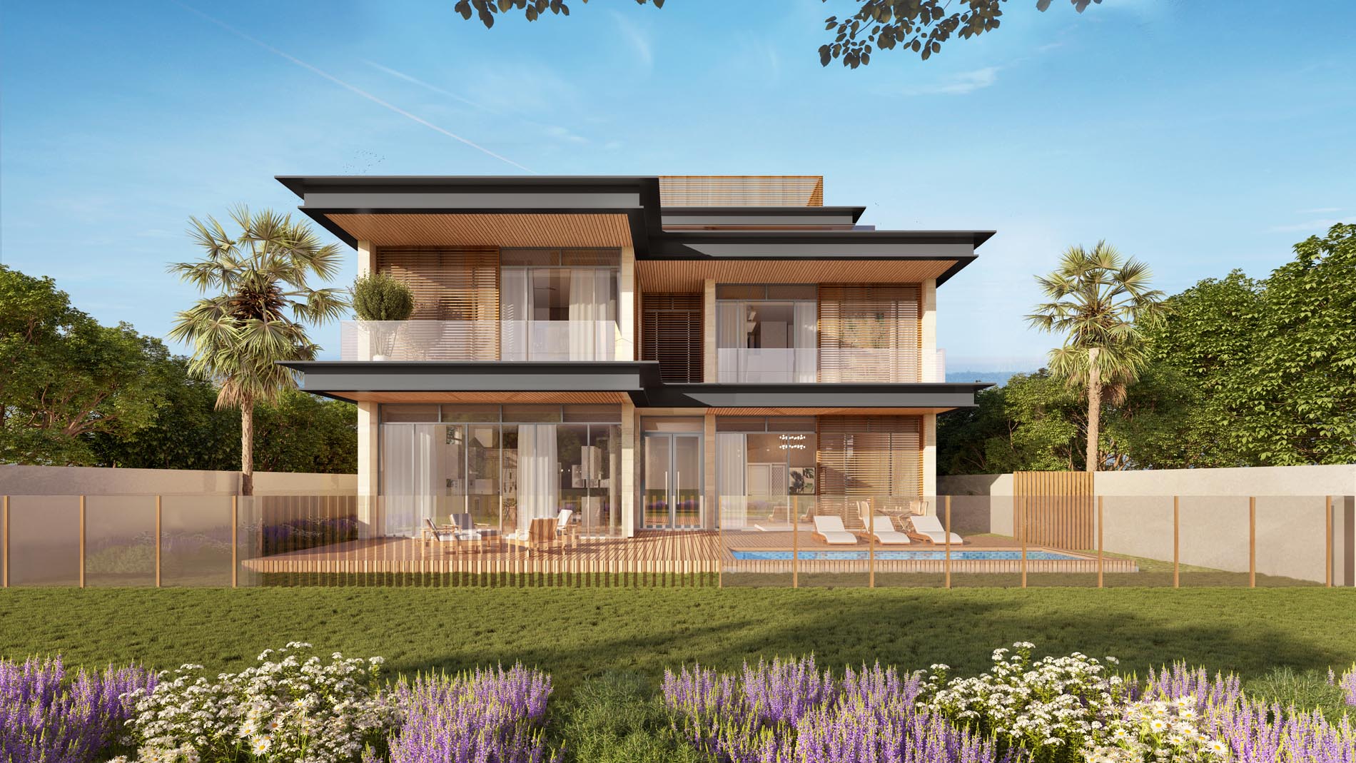 Reem-hills-Villas-Q-Holding-Exterior - Zen Design