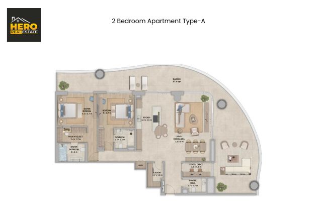 2 Bedroom Apartment Type A