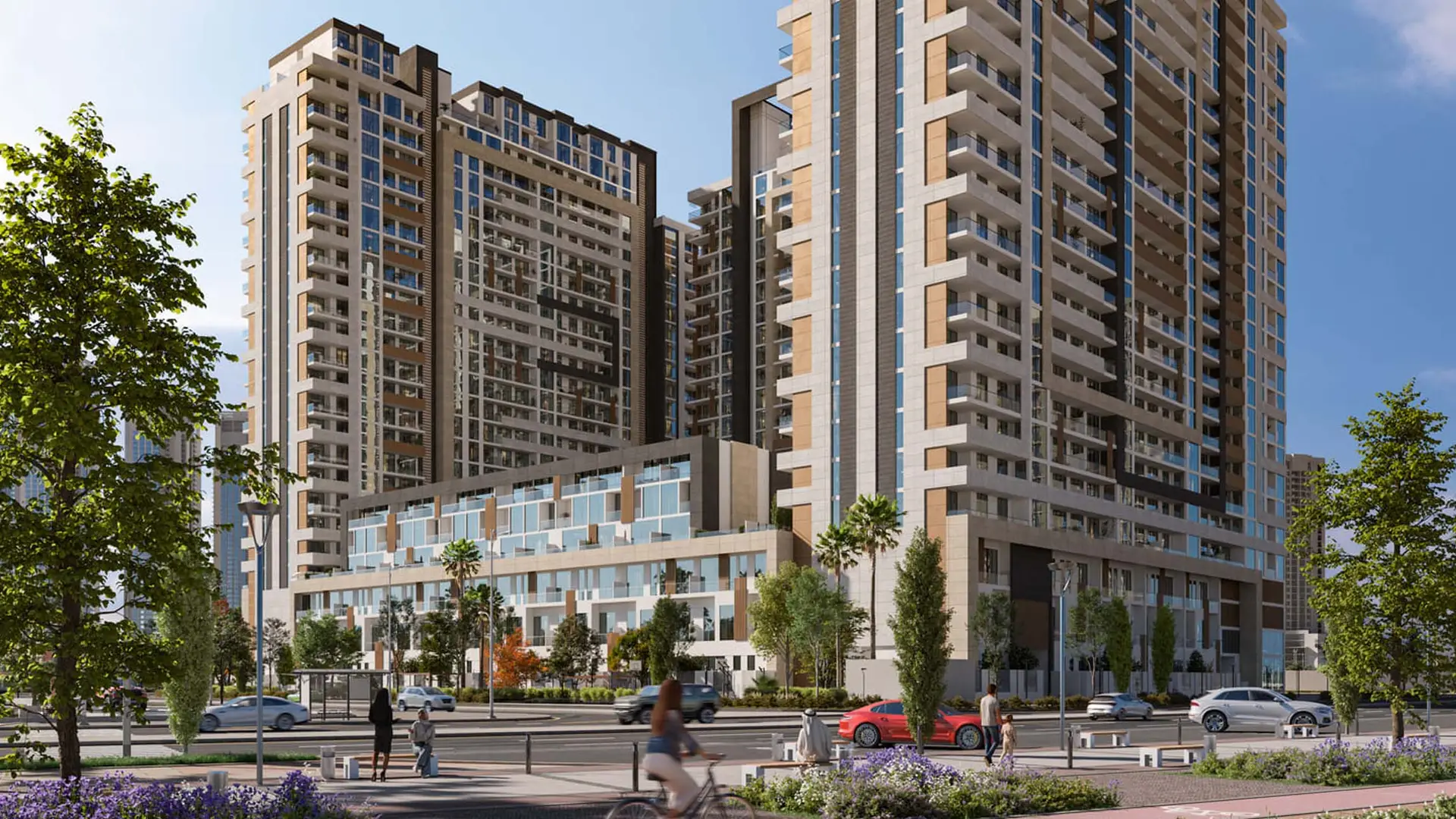 the district building