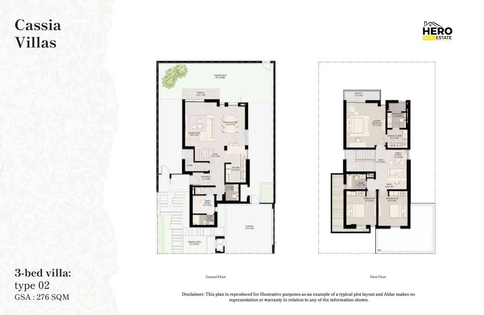 3 Bedroom Cassia Villas Type 2