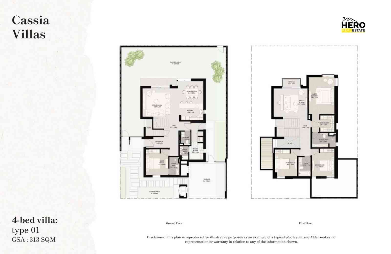 4 Bedroom Cassia Villas Type 1