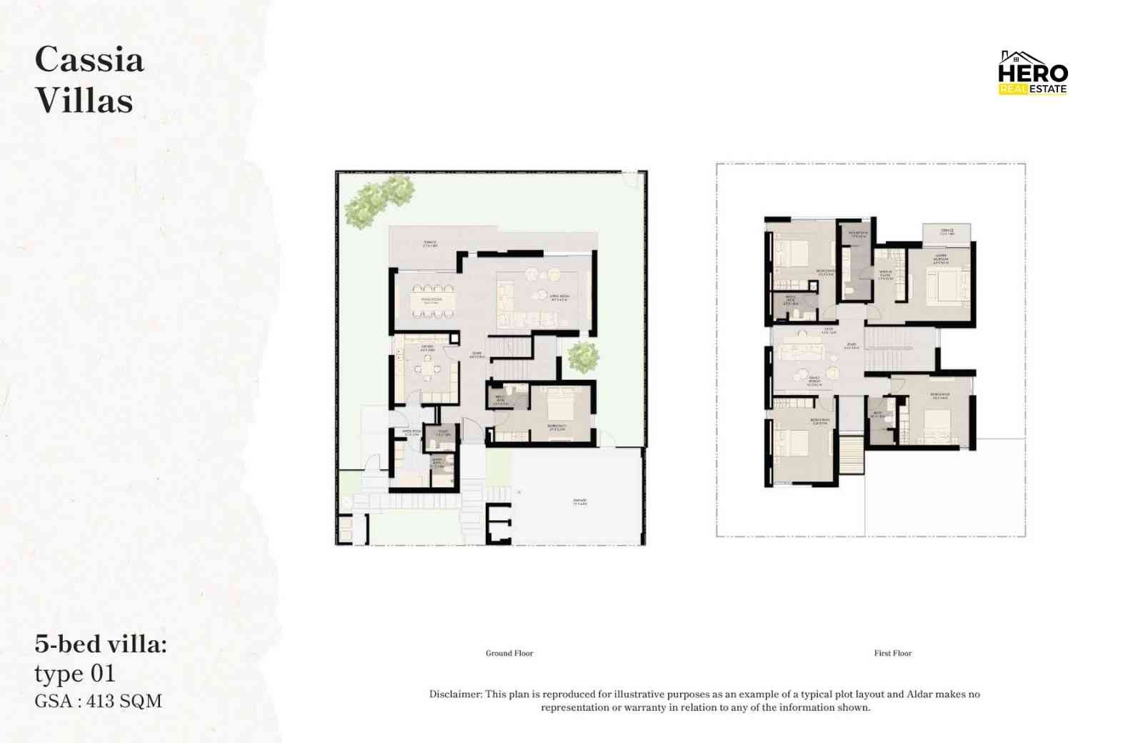 5 Bedroom Cassia Villas Type 01