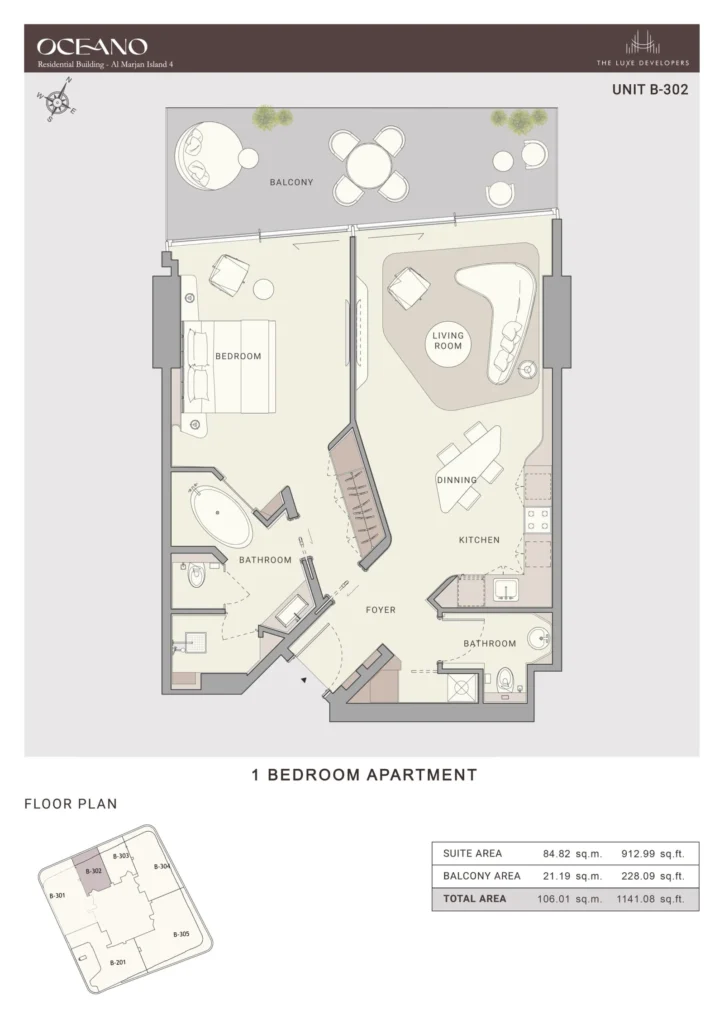 1 Bedroom Apartment 2