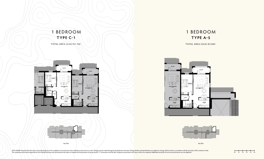 1 Bedroom Apartments Yas Golf Collection 5