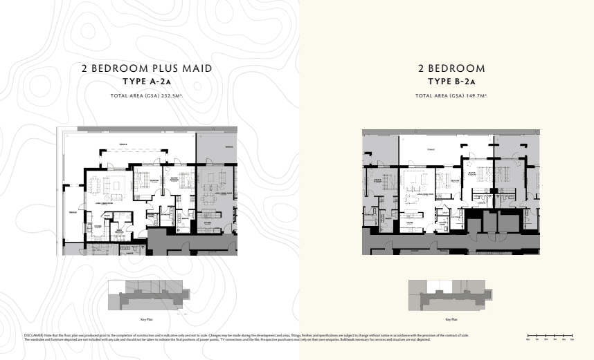 2 Bedroom Apartments Yas Golf Collection 1