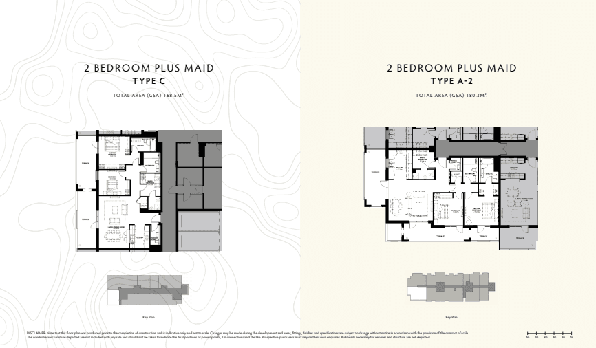 2 Bedroom Apartments Yas Golf Collection 2