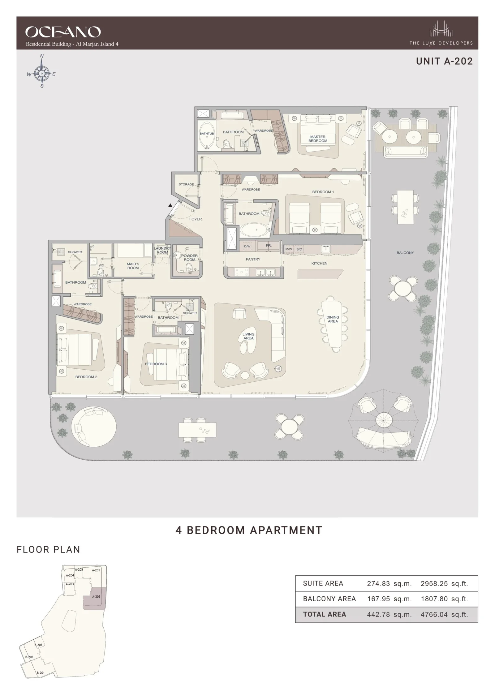 4 Bedroom Apartment 1