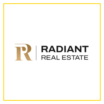 Radiant Real Estate Logo by Hero Real Estate Company in Abu Dhabi