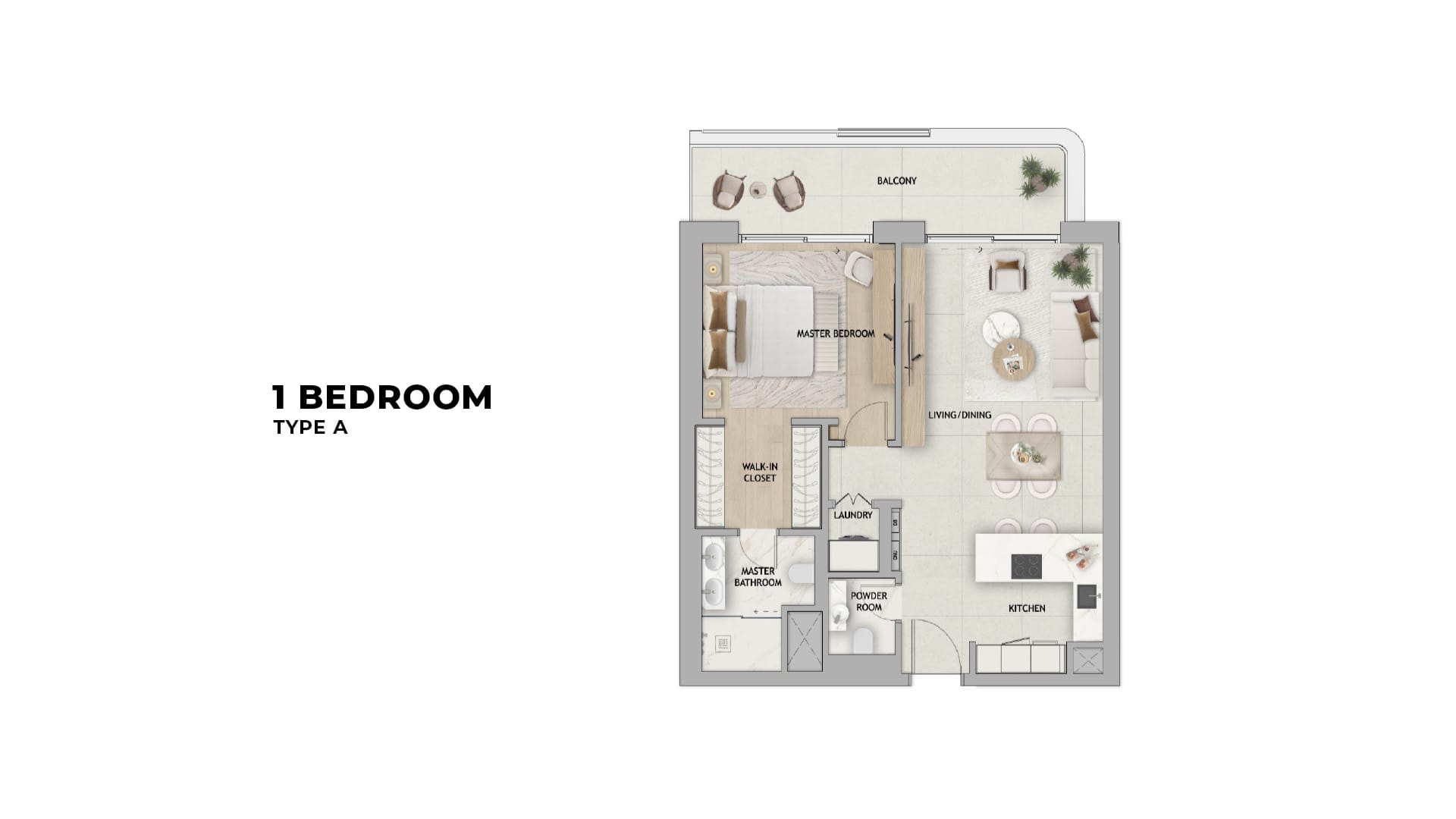 1-Bedroom Apartments 2