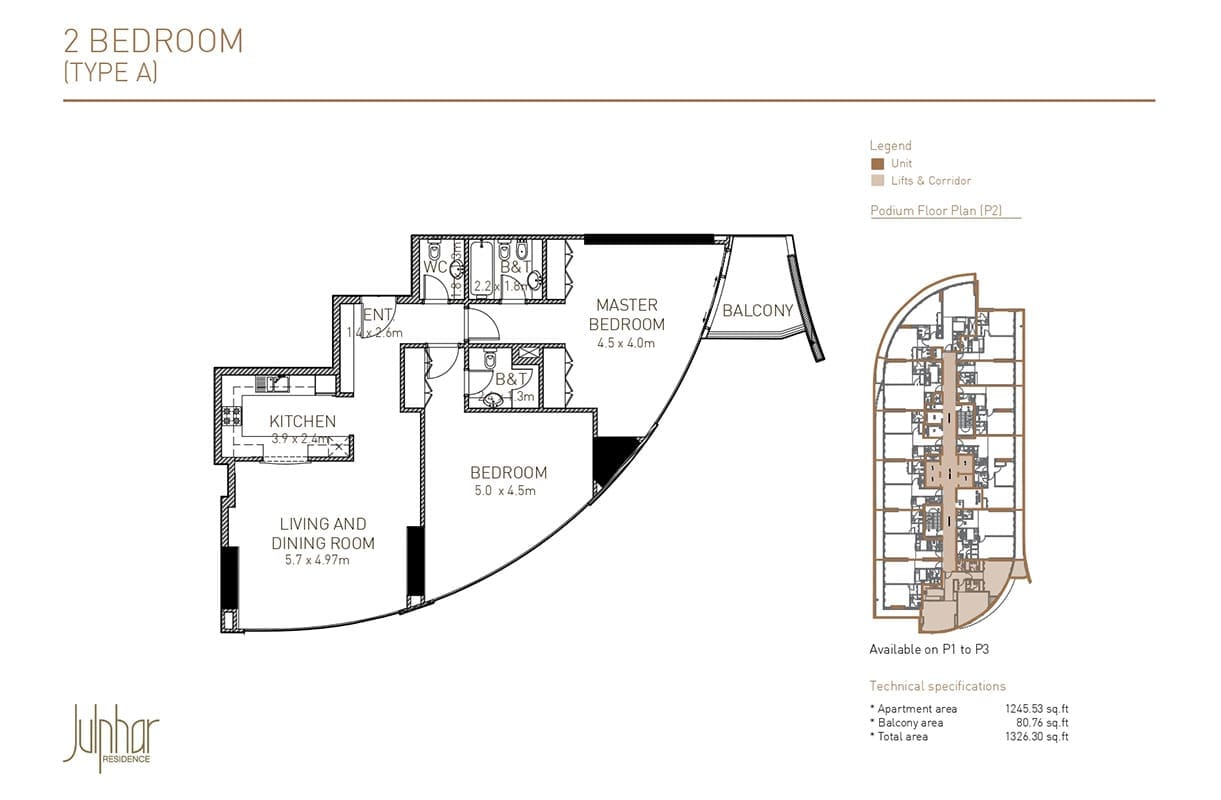 2 Bedroom Apartments 2
