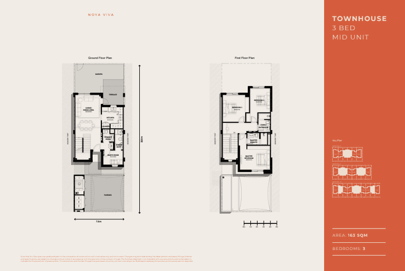 Noya Viva Yas Island – Modern Villas in Abu Dhabi 11 3 Bedroom Townhouse