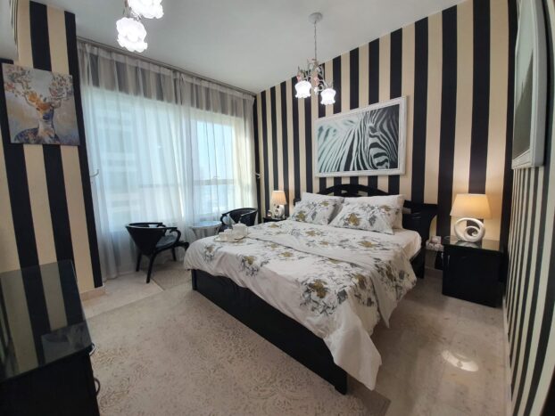 Fully Furnished 1-Bedroom Apartment for Rent in Marina Heights 2, Marina Square