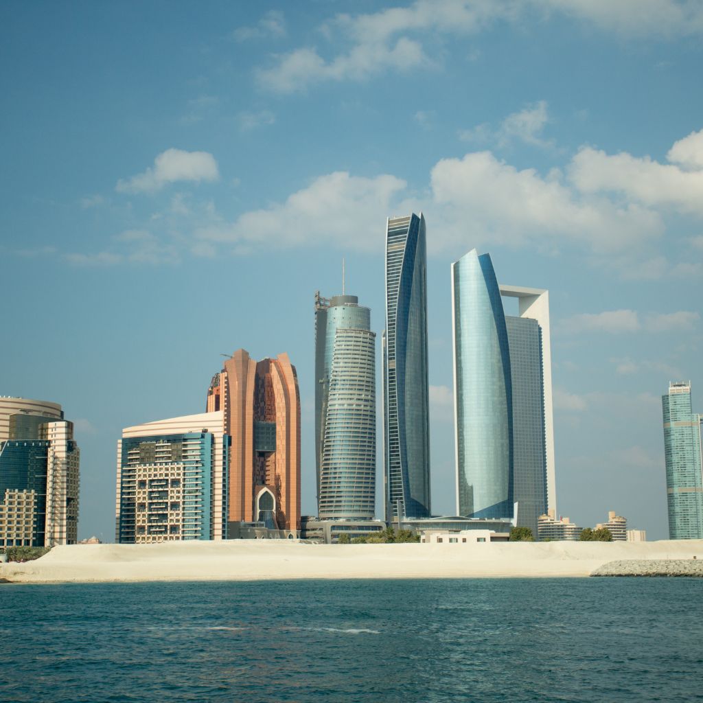 abu dhabi skyline showcasing new real estate projects in abu dhabi