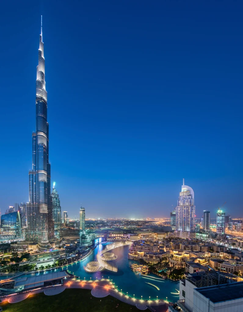 cityscape of dubai united arab emirates at dusk 2026 01 09 08 37 01 utc