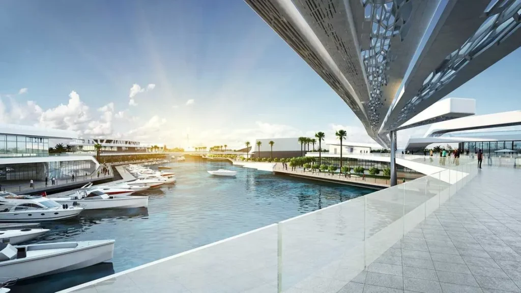 Al Qana Abu Dhabi marina yacht