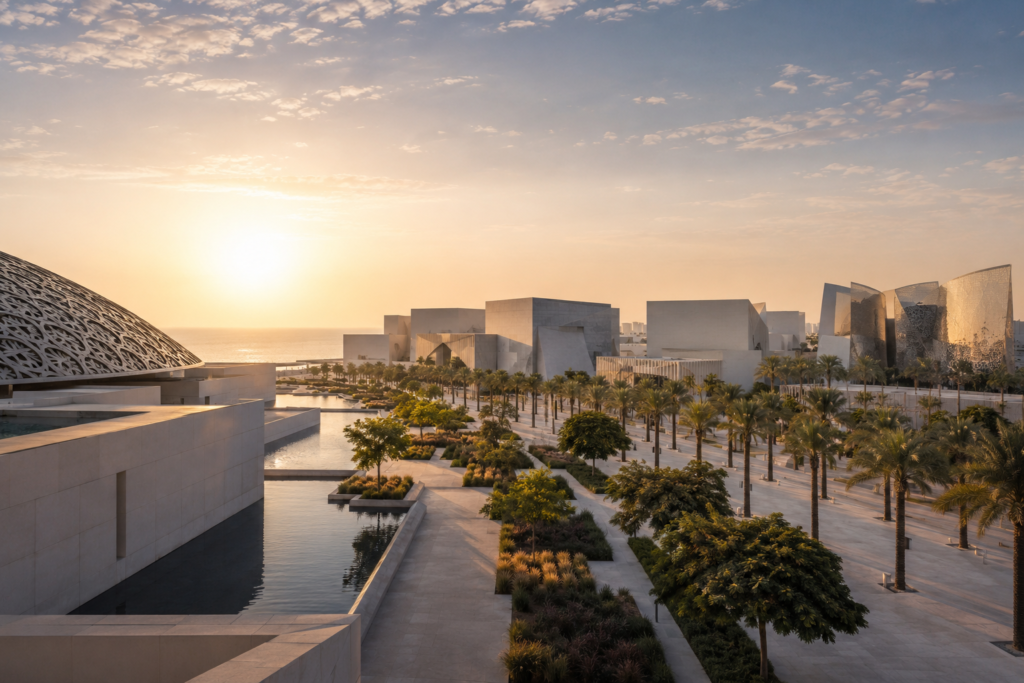 Dar Al Funoon Abu Dhabi saadiyat cultural district