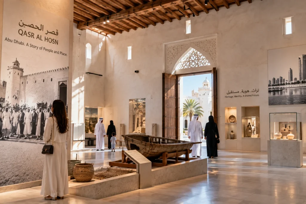 qasr al hosn interior
