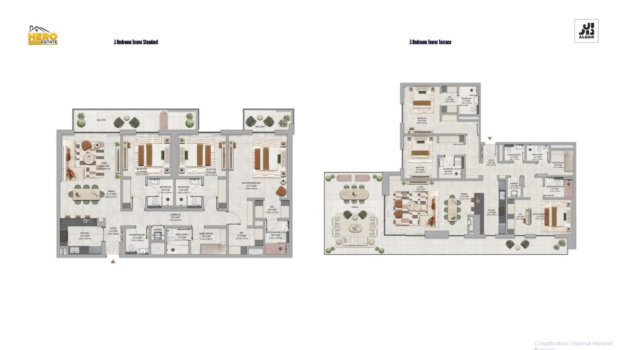 3 Bedroom Apartments 3