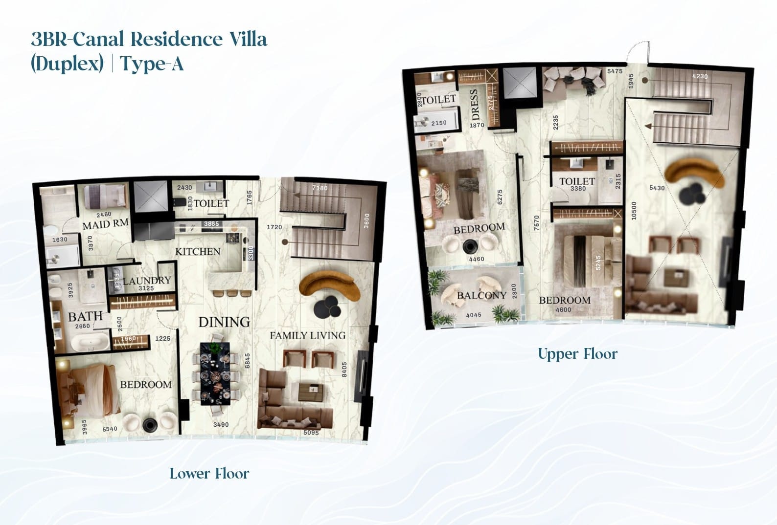 3-Bedroom Canal Residence