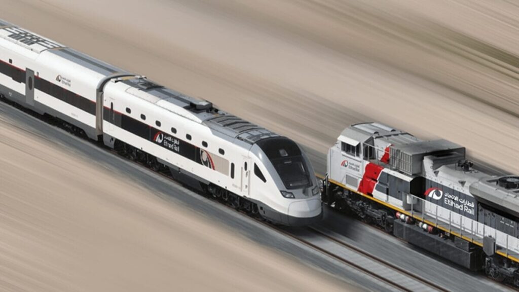 Etihad Rail Abu Dhabi to Dubai