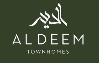 Al Deem Townhomes logo with green background